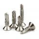 Phillips Countersunk Head Tek Screw, Flat Head Drill Point, Self Drillers and Self Tapping Screw