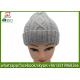 Chinese manufactuer ladies winter knitting hat 45%cony hair 15%wool 40