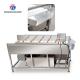 2.5KW Potato flat roller cleaning equipment seafood cleaning machine potato cleaning machine equipment