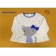 100% Cotton Baby Long Sleeve Tops , Kids Plain T Shirts For Fall / Winter