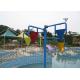 Funny Spray Kids Water Playground , Water Playground Equipment With Dump Bucket