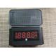 Black Bluetooth Speaker Alarm Clock Wireless 1200mAh 60HZ - 18KHZ