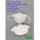 N95 Respirator Medical Protective Mask Ultra Soft Cellulosic White Inner Layer