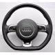 For Au-Di Range Customized Full Leather Steering Wheel