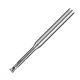 Aluminum 3mm Long Neck End Mills Tungsten Carbide 2 Flutes Without Coating