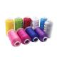 OEM ODM 120/2 4000yard 100% Polyester Embroidery Thread for High Temperature Resistant
