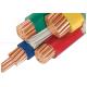 1000V Copper Conductor PVC Insulated Cables Customized With Three Half Core