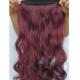 Tangle Free Natural Synthetic Colored Hair Extensions Clip In with 16