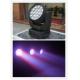 19 piece 10W RGBW 4 in1 Color Led Beam Moving Head Light With Wash Effect