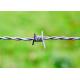 14 Gauge Galvanized Security Barbed Wire Plastic Barbed Wire Security Fence
