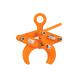 0.5T 1T Mechanical Lifting Devices Round Steel Clamp 3.2Kg