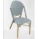 Balcony furniture outdoor aluminum Bamboo look Garden Ratan wicker Chair patio chairs---6203