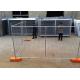 Galvanized Temporary Fence Panels 2.1m*3.5m with brace OD32mm*1.5mm Mesh 60mm