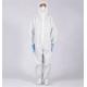 Biological Hazmat Plastic Protective Suit For Medical Isolation