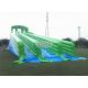 Durable Giant Inflatable Slide , Green 10000ft Blow Up 