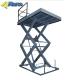 Special Weight Level Marco Goods Lift Hydraulic Scissor Lift Platform at Two Fixed Levels
