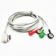 IEC AHA Snap Clip Holter ECG Cable GE SEER Light 5 7 10 Leads