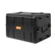15''  390mm Depth 6U Shockmount Rack Flight Case Anti Presure Two Covers