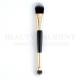 ISO9001 ISO14000 Double Ended Makeup Brush Dual Ended Foundation And Concealer Brush