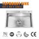 NANO 33x19 Single Bowl Drop In Kitchen Sink  , Cabinet High End Stainless Steel Sinks 18 Gauge