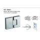 180 degree 304 bathroom shower door stainless steel glass clamp & glass door