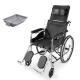 Half Lying Thickened Electroplated Medicare Transfer Chair For Elderly Disabled