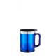 16OZ Desktop Stainless Steel Coffee Mug with Handle Bright Shiny Color