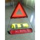 43*43*43, AS / ABS / PVC traffic safety product car folding warning triangle JD5098kit-2