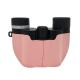 Pink Color Mini Kids Play Binoculars 8x21 Toy Telescope Gift With Carrying Bag