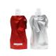 Custom Liquid Packaging Plastic Spout Pouches Juice Drink Stand Up Bag With Nozzle