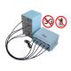 75W Waterproof High Power Jammer , 2G / 3G Mobile Phone Prison Jammer