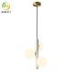 Nordic Creative Natural Marble Chandelier Bedroom Restaurant Bar Luxury Brass Lamp