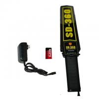 Super Sensitivity 10cm Hand Held Metal Detector With Vibration Sound
