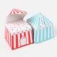 Custom Yurt Shaped Gift Packaging Boxes Square Cartoon House