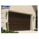 Residential Garage Sectional Overhead Door Electric 40mm 50mm Thickness