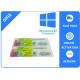 1703 Version System Data Genuine Windows 10 Pro Oem / Coa Sticker /  Fpp Multilingual Version