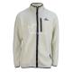 Men's Recycled Fleece Jacket Full Zip Lined Sherpa 100% Polyester