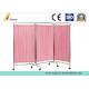 PU Leather Stainless Steel Medical Folding Privacy Screens, Hospital Ward Screens (ALS-WS11)