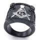 Tagor Jewelry Super Fashion 316L Stainless Steel Casting Ring PXR347