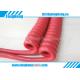 Red Colour TPU Sheathed Customized Equipment Curly Cord Cable
