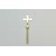 Gold-Plated Color Cross-Shaped Coffin Screw Cover High Quality Wholesale ZS11