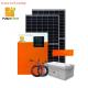 Home Off Grid Polycrystalline Solar Panels With  Inverters 5.5KW with orange
