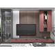 18mm Living Room TV Shelves Tv Stand With Storage Drawers With Melamin Finish
