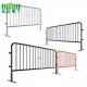 America Market Temporary Portable Movable Metal Panels Crowd Control Printed Event Barrier Fencing for Sale