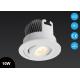 10W Adjustable COB LED Spot Light Ceiling LED Down Light CE RoHS Approved Cut Out 83mm