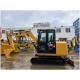 Small Digger CAT 305.5E2 Used Hydraulic Excavator Weight 5 Tons With Blade