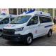 White Ford Transit Ambulance 8 Seaters Gasoline Medical Ambulance