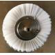 White Nylon Brush Strip Wound Shaft Spiral Brush Customized