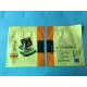 Custom Candy Snacks Medicine Packaging Poly Bags , Plastic Packing Bags Laminated Zipper Bags with hanger hole