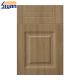 20mm MDF Cabinet Vinyl Wrapped Kitchen Cupboard Doors PVC Foil Surface